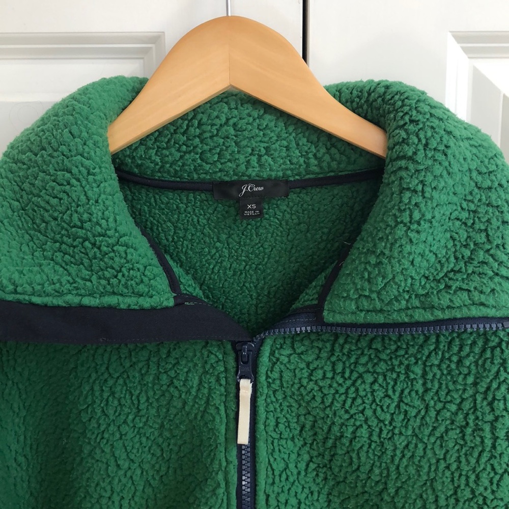 J. crew Sherpa quarter zip - Picture 3 of 5